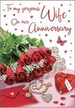 This romantic anniversary card scene is arranged as though lovingly styled on a bedside table in an Epping home, the central feature a gathered spray of red roses that appear almost touchable. Each rose is rich and velvety, petals unfurling in deep shades of scarlet and crimson that glow softly in the natural light, suggesting the warmth of a long, devoted relationship. Fresh green foliage peeks from beneath the blooms, its bright tones echoing the greenery of Epping Forest on a clear afternoon. Resting beside the flowers is a pristine envelope, slightly angled as if just placed down after being sealed, inviting the thought of a heartfelt message written in familiar handwriting. Nearby, a delicate piece of jewellery-perhaps a fine necklace or bracelet-catches the light with a gentle shimmer, its presence complemented by a polished heart-shaped trinket box that feels like a token saved from an earlier anniversary. Sparkling heart shapes and tiny decorative accents scatter across the scene, creating a playful yet elegant atmosphere reminiscent of a special dinner along Epping High Street. A single butterfly motif floats near the roses, wings poised in a graceful curve, bringing a sense of movement and gentle magic to the composition. The lighting is soft and diffused, casting subtle highlights on each petal and tracing the edges of the envelope and jewellery with a warm glow. Together, these details evoke a moment of quiet celebration-perfect for marking another year of shared memories, whispered promises, and everyday romance in and around Epping.